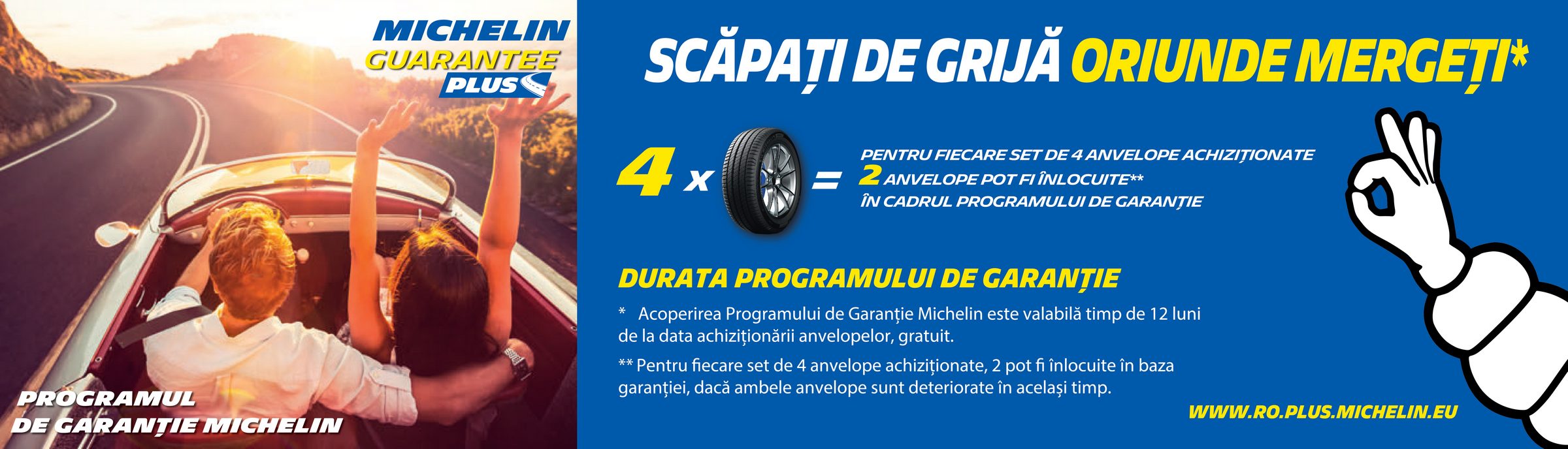 Campanie MICHELIN Guarantee Plus